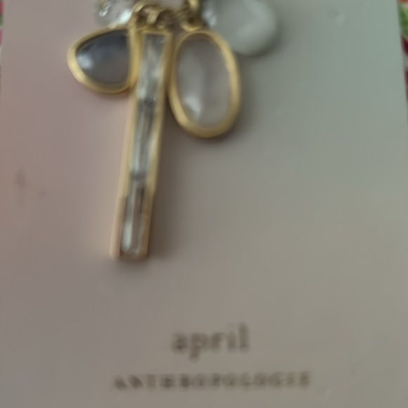 Anthropologie April Birthstone necklace - Picture 3 of 5